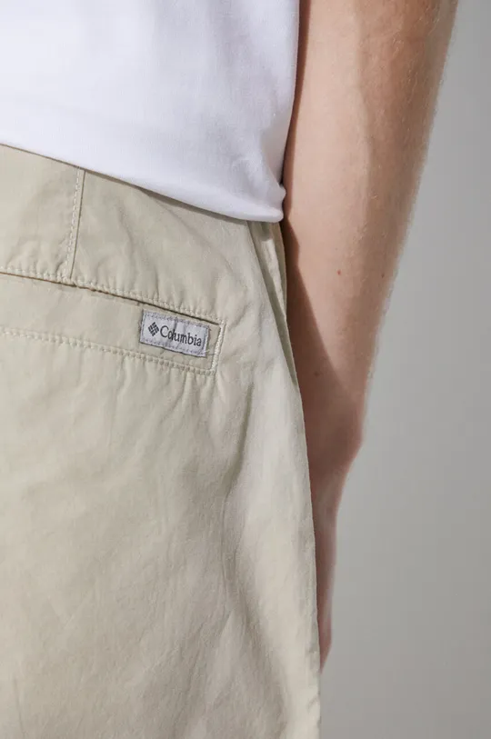 beige Columbia cotton shorts Washed Out