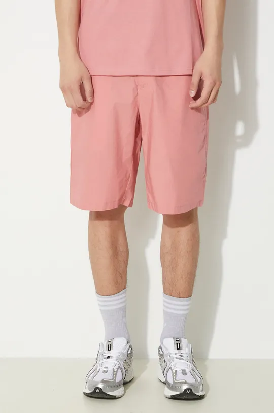 pink Columbia cotton shorts Washed Out
