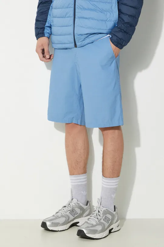 blu Columbia pantaloncini in cotone Washed Out Uomo