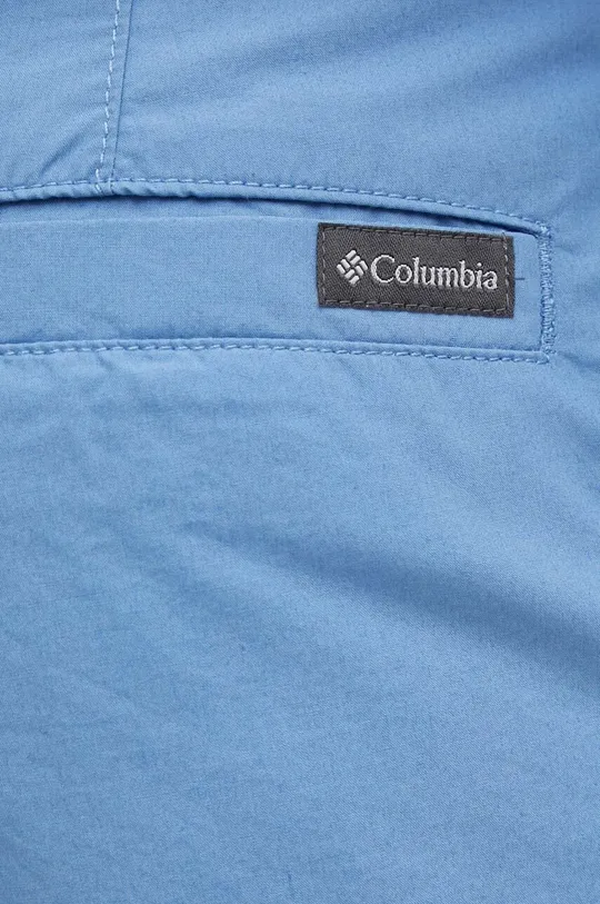 голубой Хлопковые шорты Columbia Washed Out
