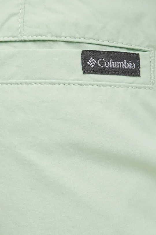 verde Columbia pantaloncini in cotone Washed Out