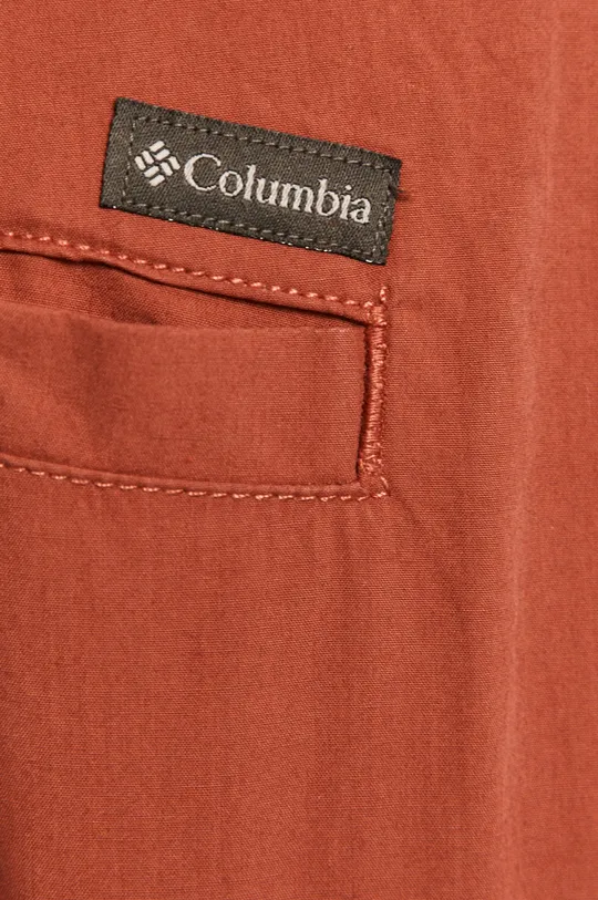 rosa Columbia pantaloncini in cotone Washed Out