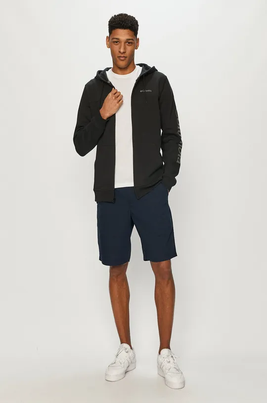 Columbia cotton shorts Washed Out navy