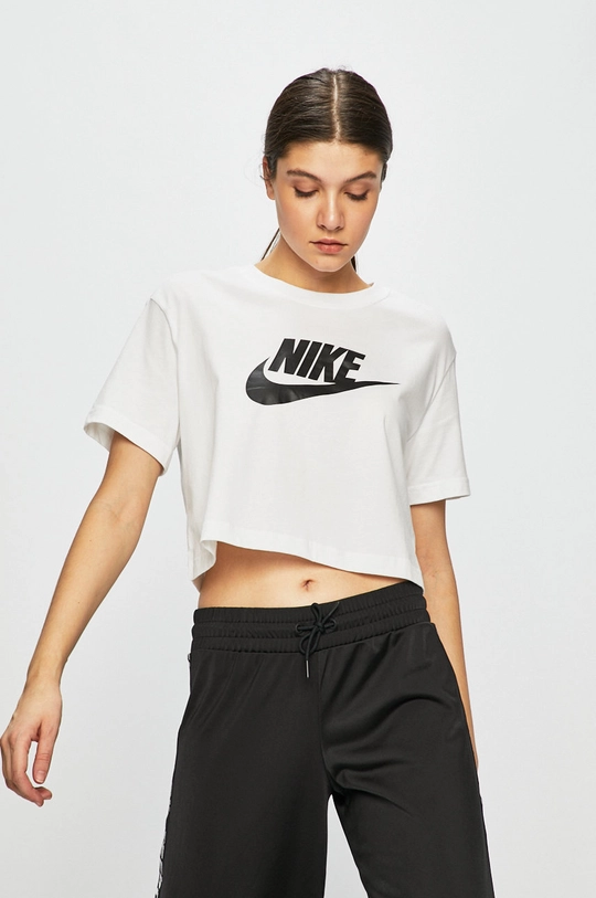 biały Nike Sportswear - Top Damski