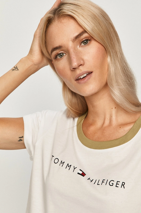 biały Tommy Hilfiger - T-shirt UW0UW01618