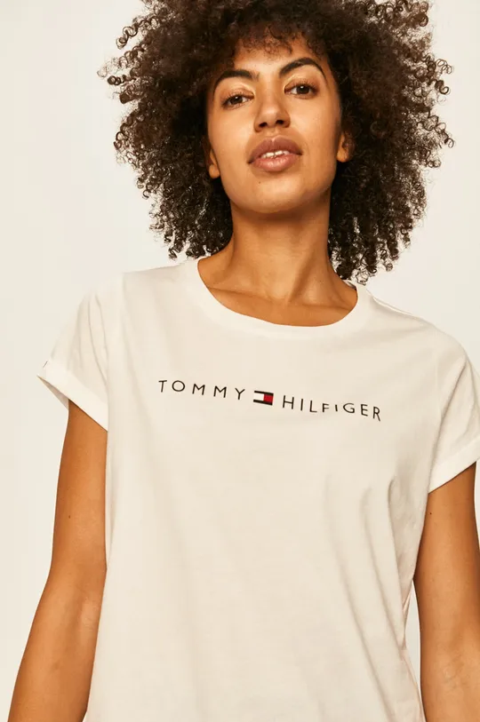 fehér Tommy Hilfiger - T-shirt