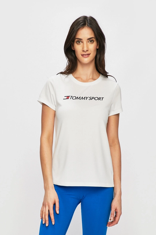 Tommy Sport - Top sport altele alb S10S100055