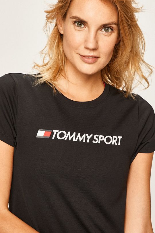 čierna Tommy Sport - Tričko