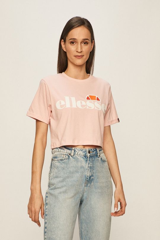 brudny róż Ellesse - T-shirt Damski