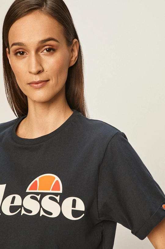 granatowy Ellesse - T-shirt Alberta Cropped Tee