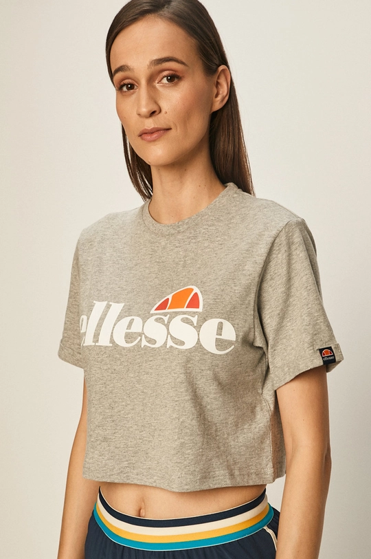 szary Ellesse - T-shirt Damski