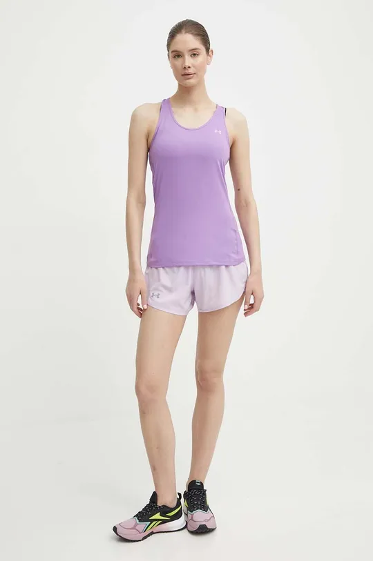 Under Armour top treningowy fioletowy