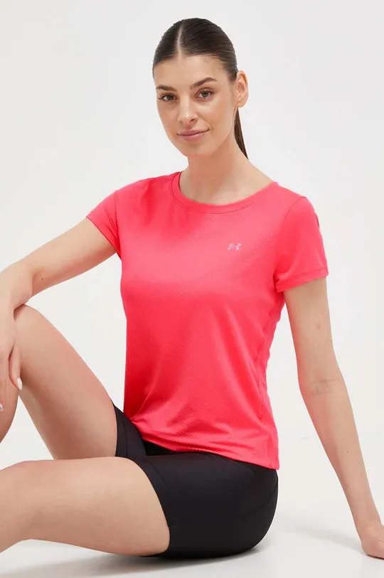 różowy Under Armour t-shirt Damski