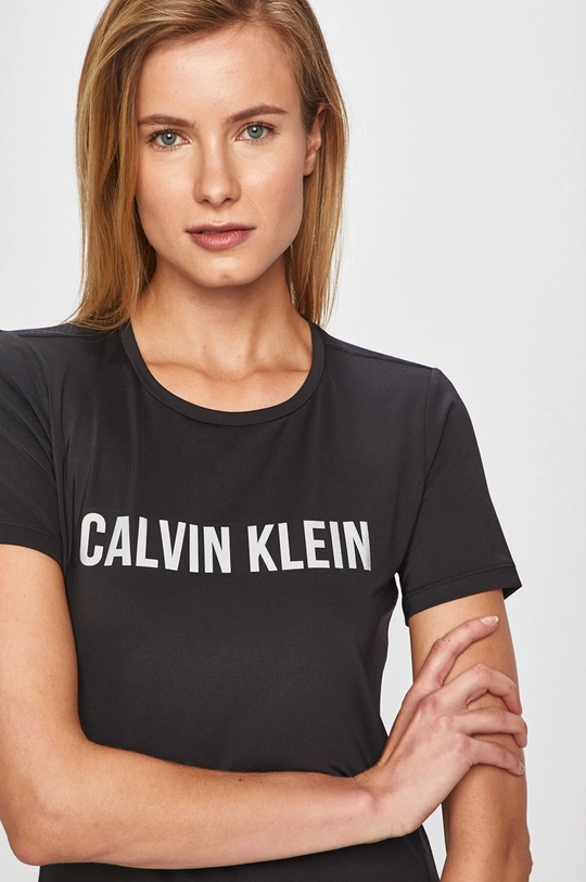 czarny Calvin Klein - T-shirt Damski