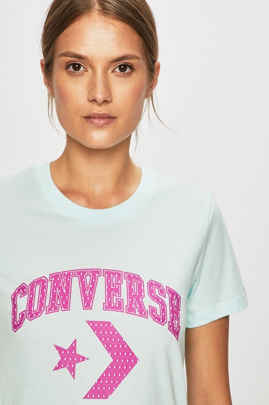 Converse - T-shirt niebieski