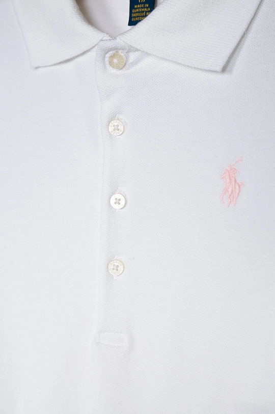 Deklice Polo Ralph Lauren otroški polo 128-176 cm 313573242005 bela