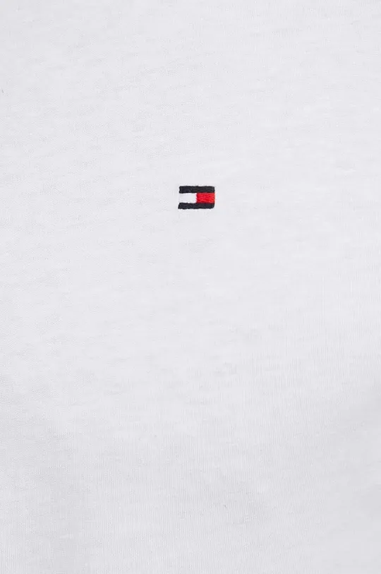 biały Tommy Hilfiger t-shirt