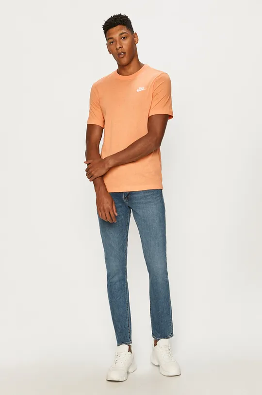 Nike Sportswear - T-shirt narancssárga