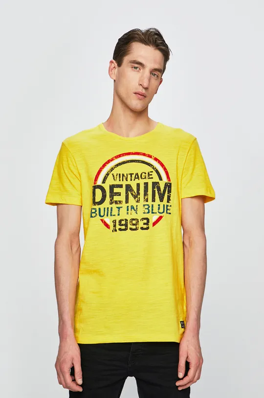 žltá Blend - Pánske tričko Pánsky