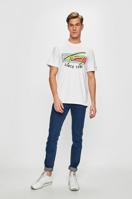 Tommy Jeans - T-shirt 100 % Bawełna,