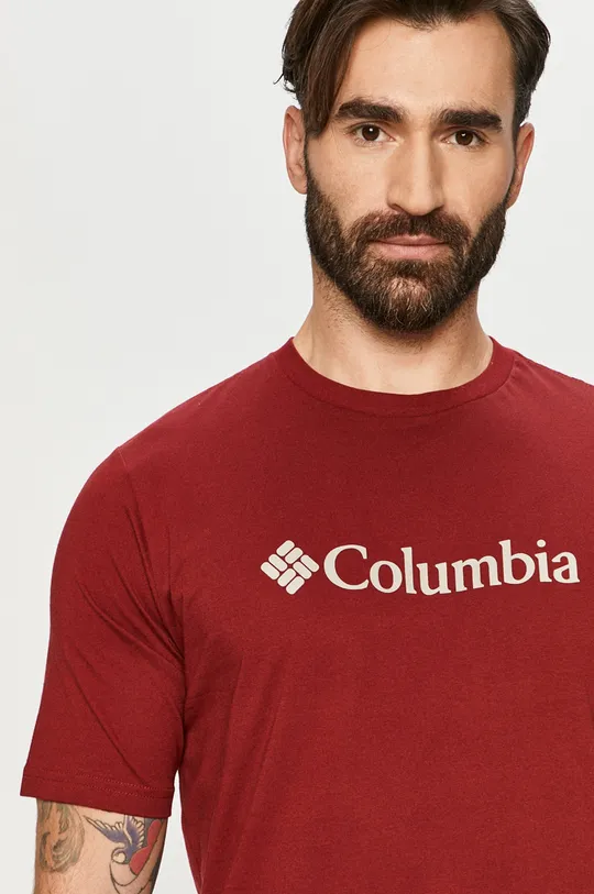 burgundia Columbia - T-shirt