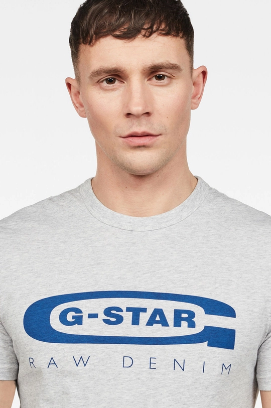 G-Star Raw - Pánske tričko sivá