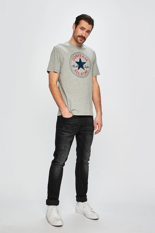 Converse - T-shirt szary