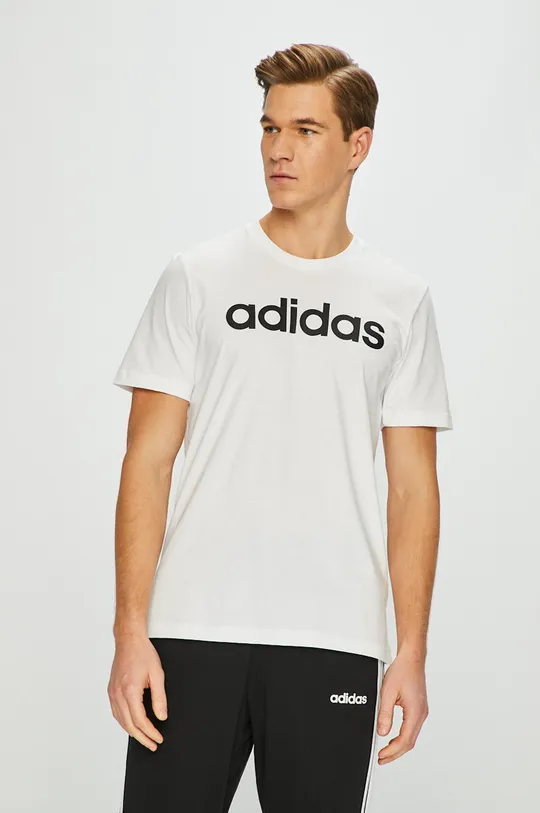 fehér adidas Performance - T-shirt DQ3056 Férfi