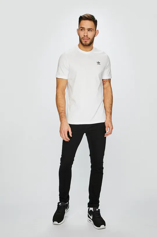 adidas Originals - T-shirt DV1576 biały