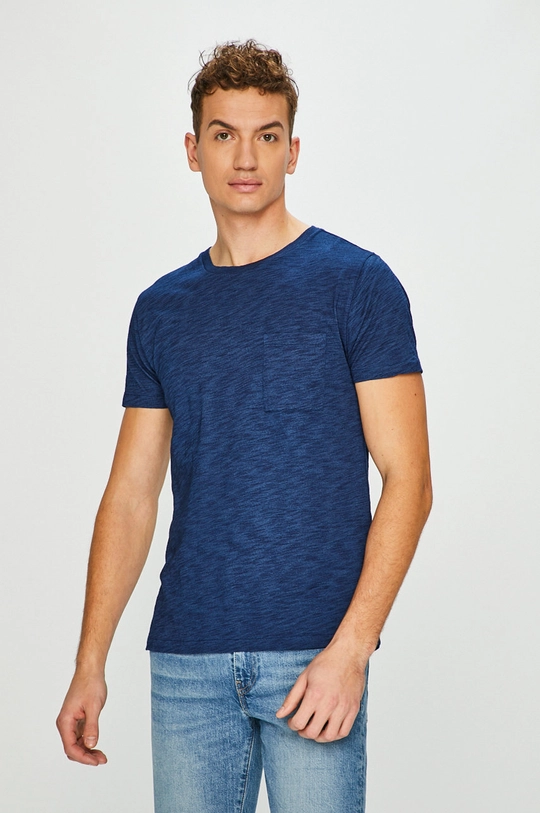 granatowy Levi's - T-shirt Męski