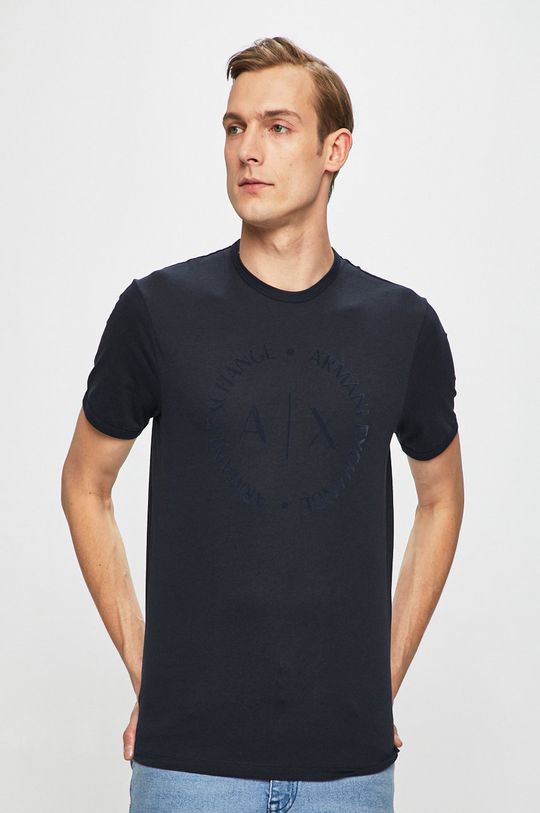 sötétkék Armani Exchange - T-shirt Férfi