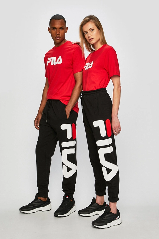 piros Fila - T-shirt Férfi