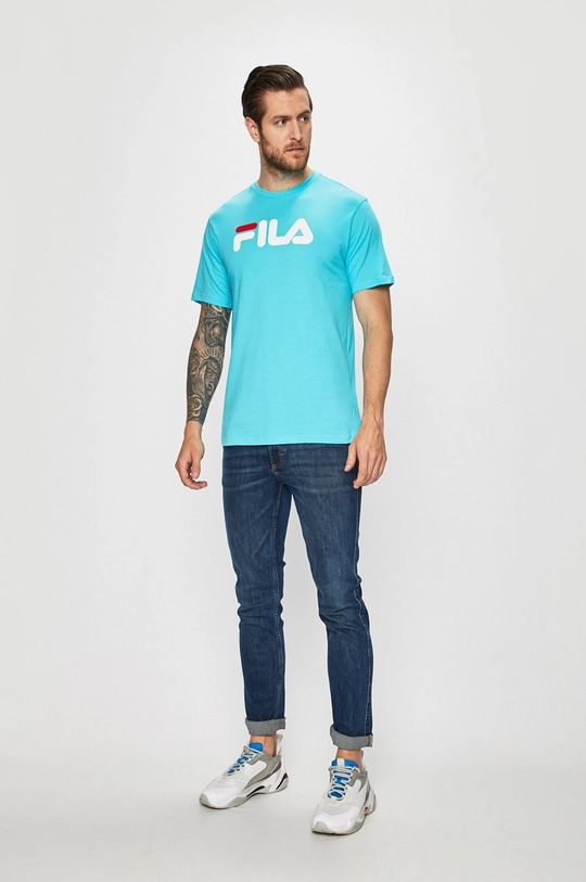 FILA - T-shirt/polo 681093 niebieski