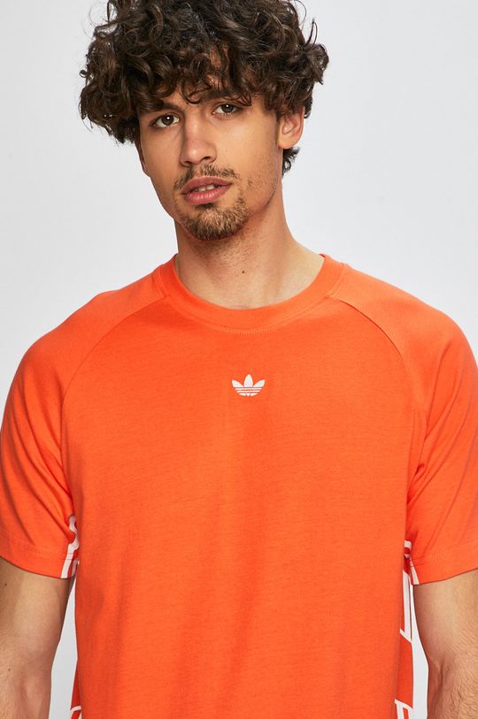 oranžová adidas Originals - Pánske tričko