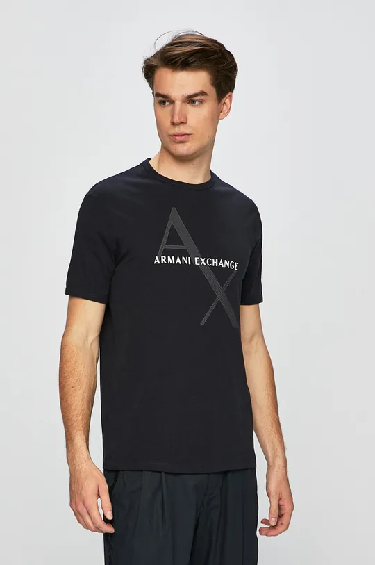 granatowy Armani Exchange – T-shirt