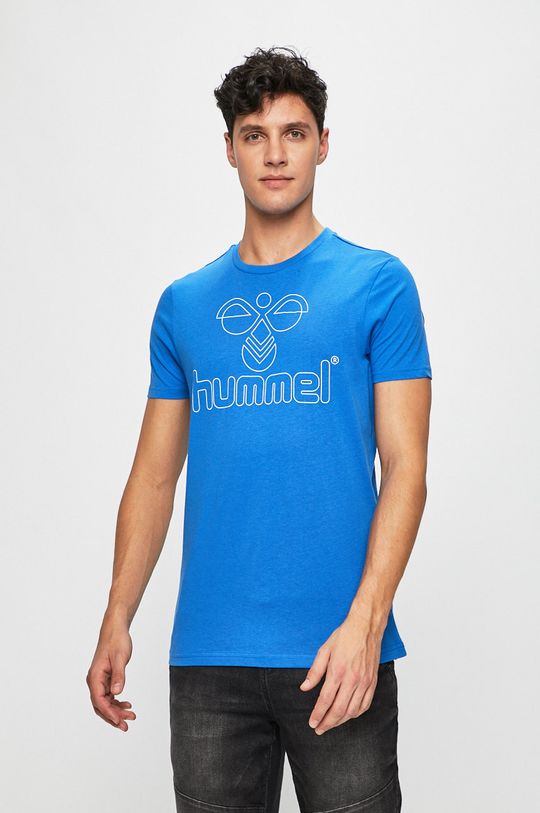 albastru Hummel - Tricou De bărbați