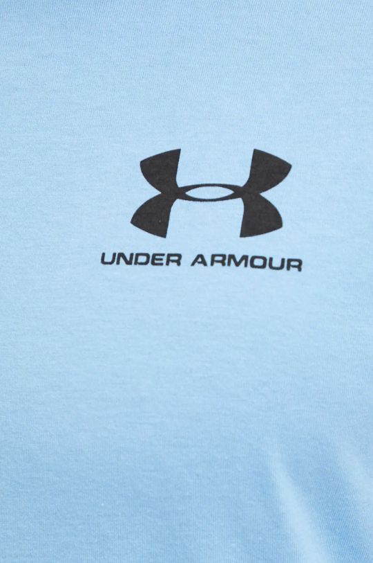 Tričko Under Armour SPORTSTYLE LEFT CHEST modrá 1326799.