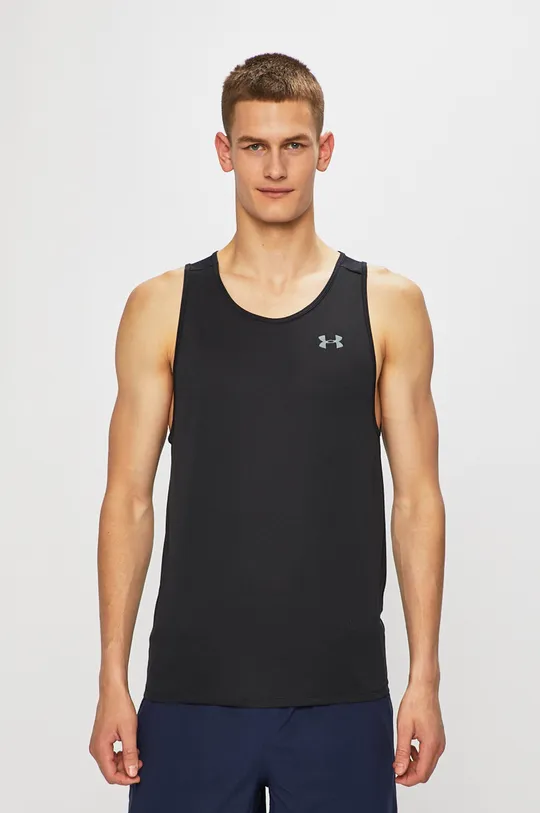 czarny Under Armour t-shirt Męski