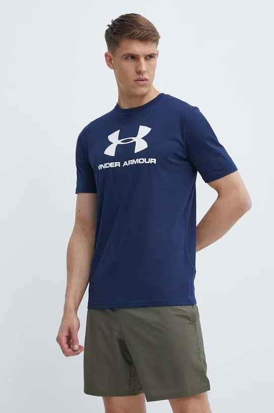 mornarsko modra T-shirt Under Armour