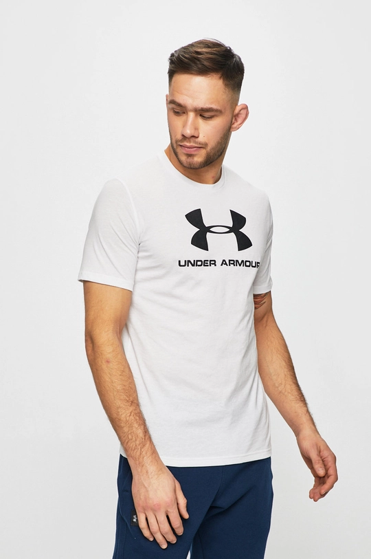 biela Tričko Under Armour Pánsky