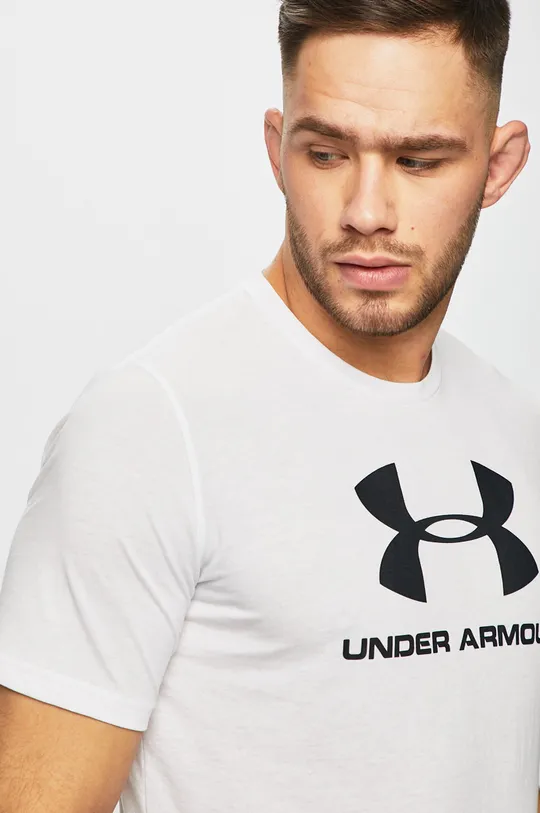 biela Tričko Under Armour