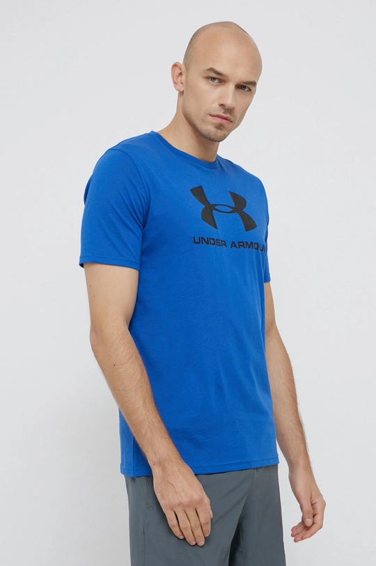 niebieski Under Armour T-shirt 1329590 Męski