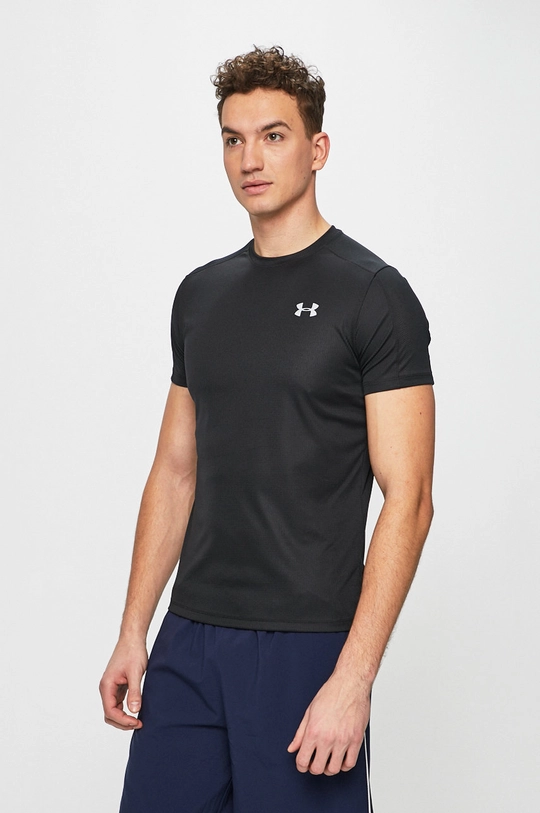 czarny Under Armour - T-shirt 1326564 Męski