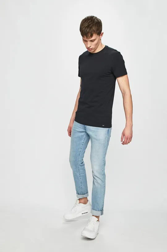 Lee - Pánske tričko (2 pak) čierna