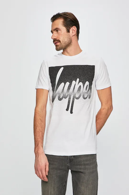 biały Hype - T-shirt Męski