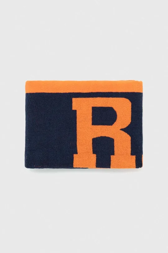 Βαμβακερή πετσέτα Ralph Lauren πορτοκαλί