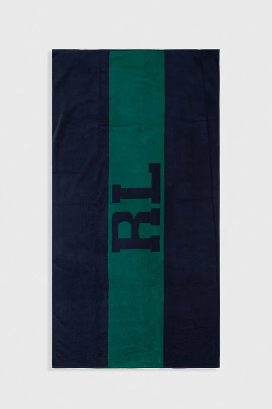 sötétkék Ralph Lauren pamut törölköző Uniszex