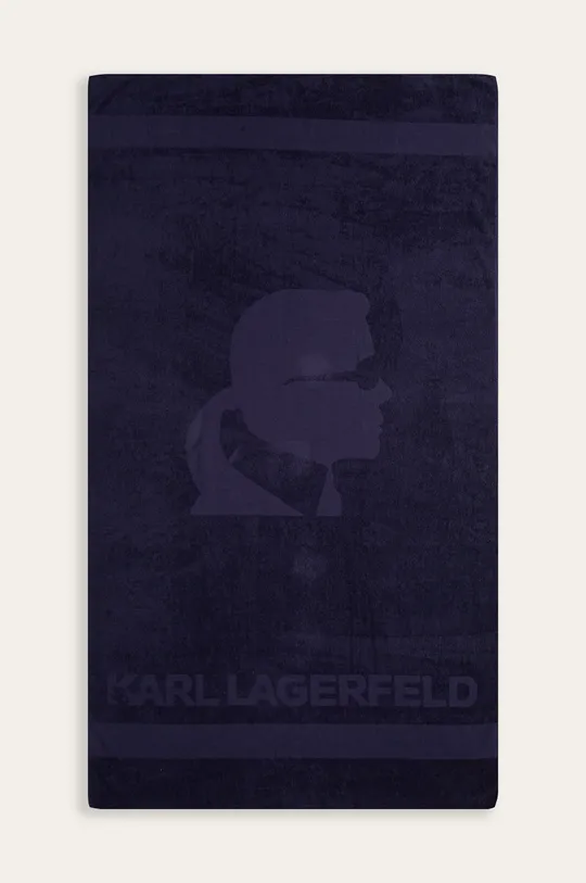 granatowy Karl Lagerfeld - Ręcznik KL18TW01 Męski