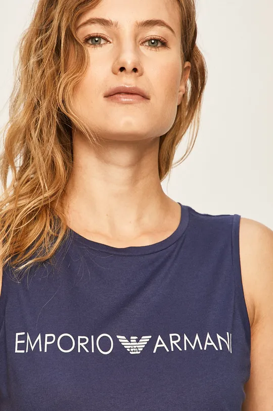 голубой Emporio Armani - Пляжное платье