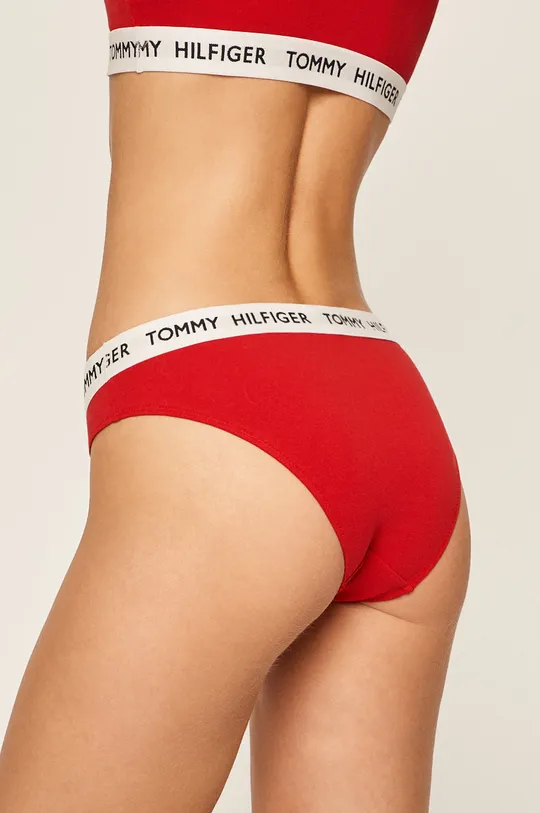Tommy Hilfiger - Nohavičky červená